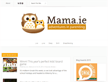 Tablet Screenshot of mama.ie