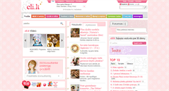 Desktop Screenshot of eli.mama.lt