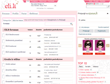 Tablet Screenshot of forumas.eli.mama.lt